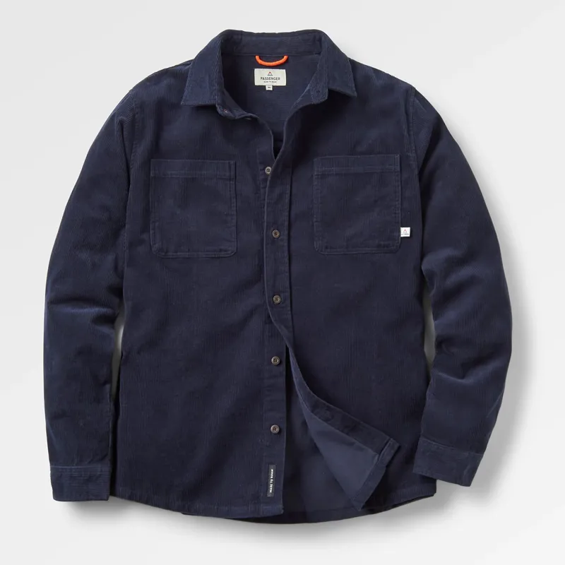 Passenger Backcountry Cord Shirt in Navy
