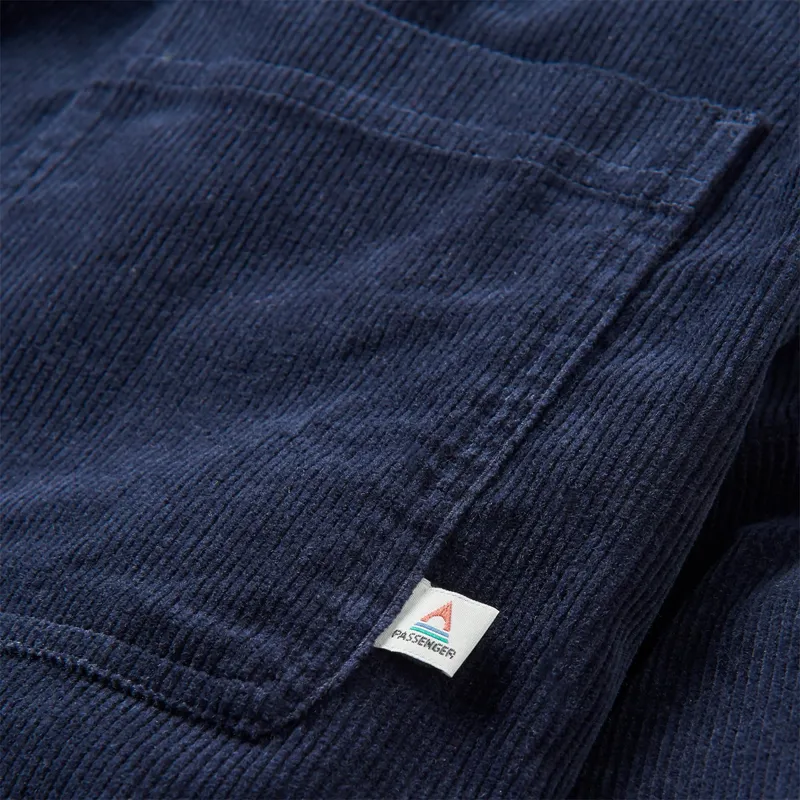 Passenger Backcountry Cord Shirt in Navy-5