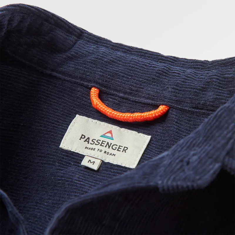 Passenger Backcountry Cord Shirt in Navy-7