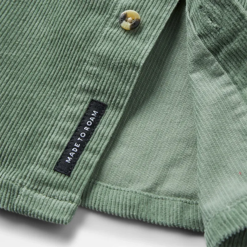 Passenger Backcountry Cord Shirt in Pistachio-4