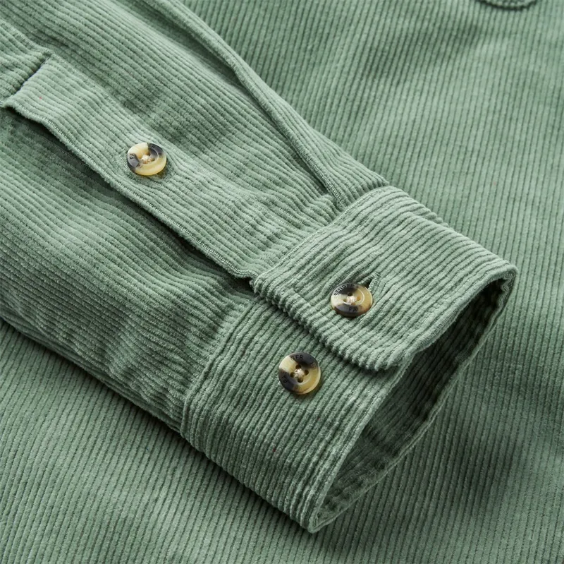 Passenger Backcountry Cord Shirt in Pistachio-7