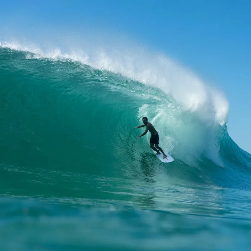 JS Industries Big Baron PE Surfboard in Storm - Futures-3