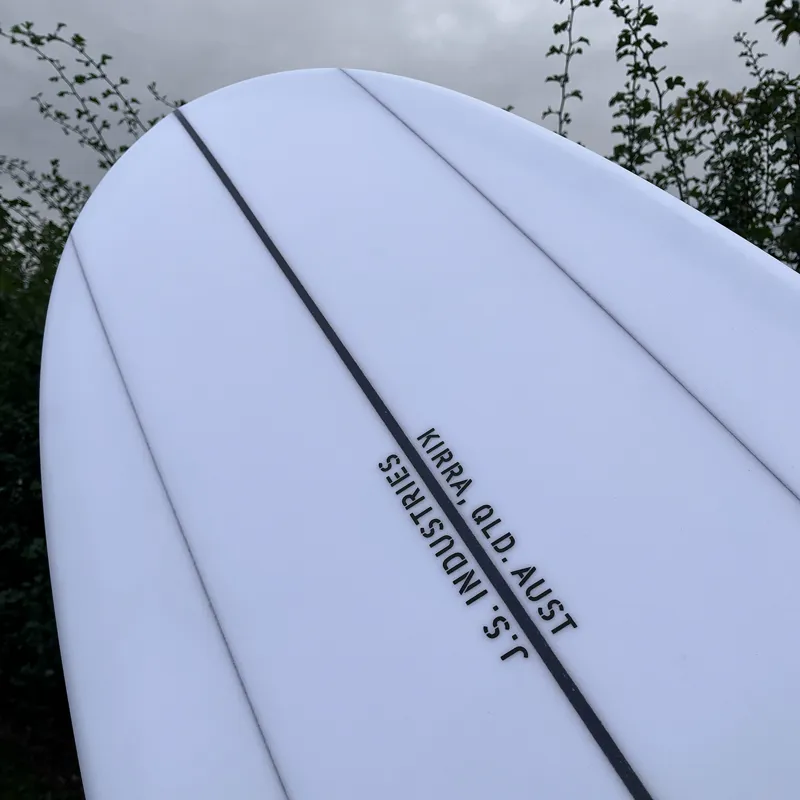 JS Industries Big Baron PE Surfboard in Clear - Futures-4