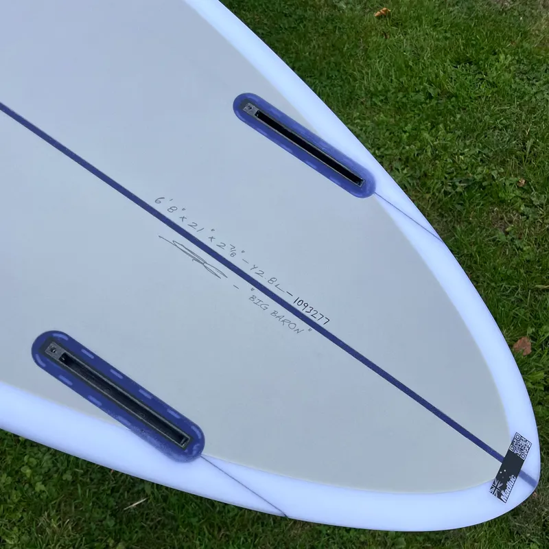 JS Industries Big Baron PE Surfboard in Storm - Futures-3