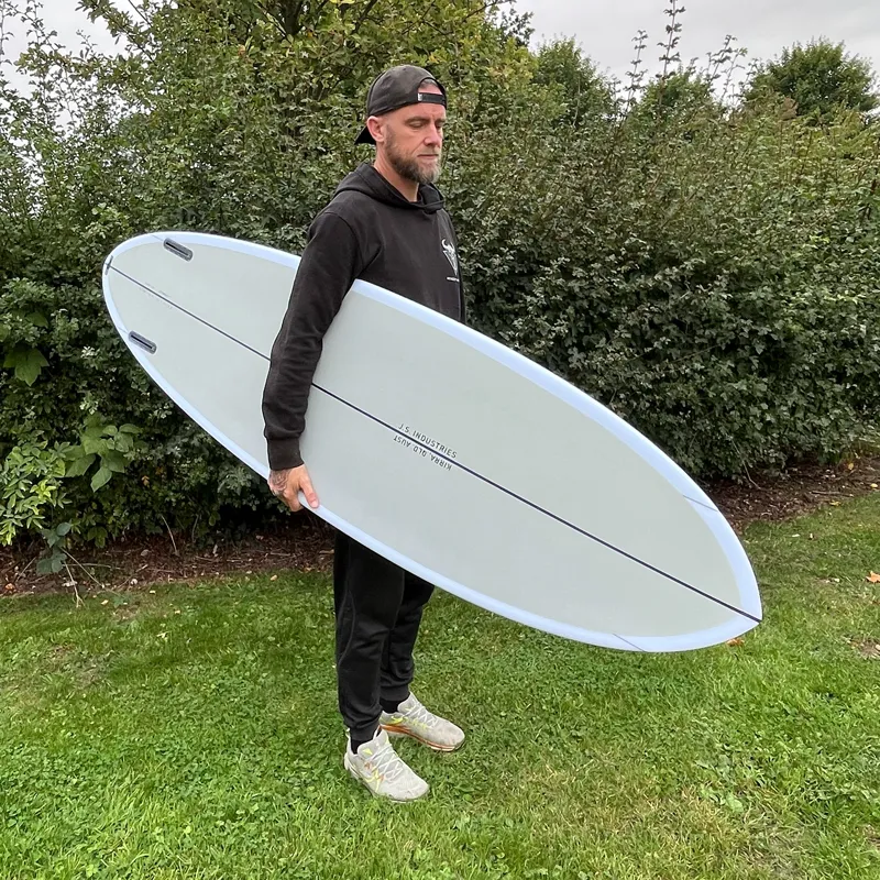 JS Industries Big Baron PE Surfboard in Storm - Futures-6