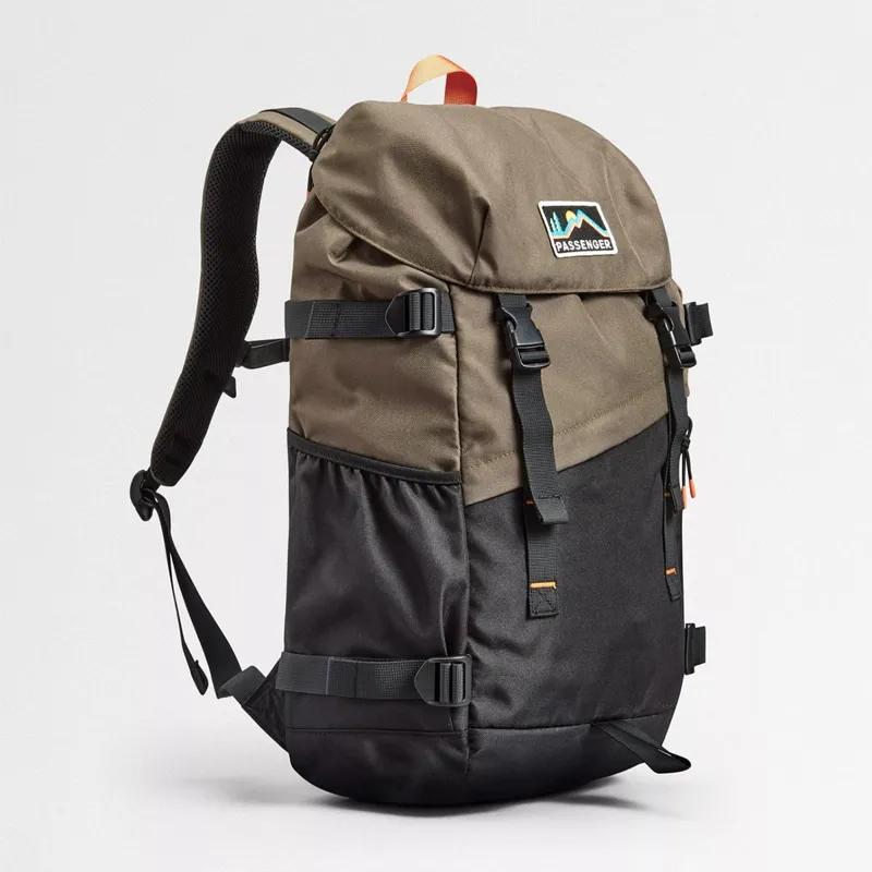 Passenger Boondocker 26L Backpack in Black/Khaki-1