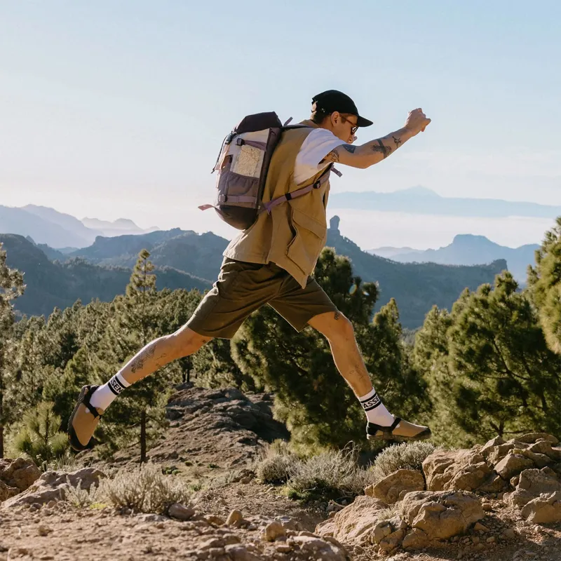 Passenger Boondocker 26L Backpack in Heather/Deep Purple-1