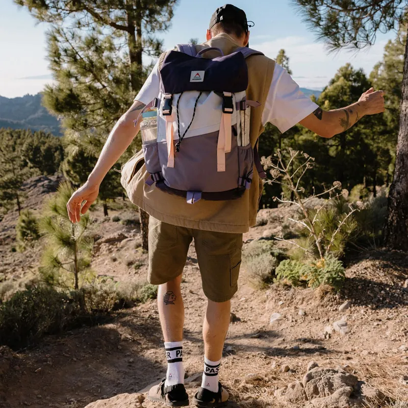 Passenger Boondocker 26L Backpack in Heather/Deep Purple-2