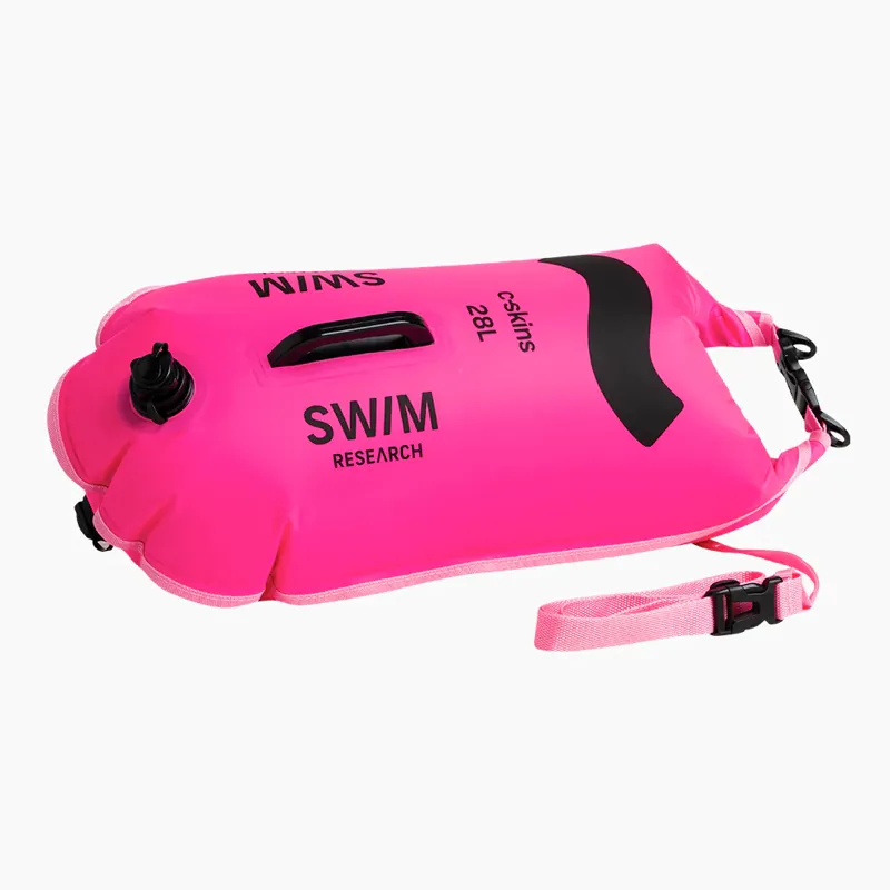 Swim Research Pink Swim Buoy Dry Bag 28L