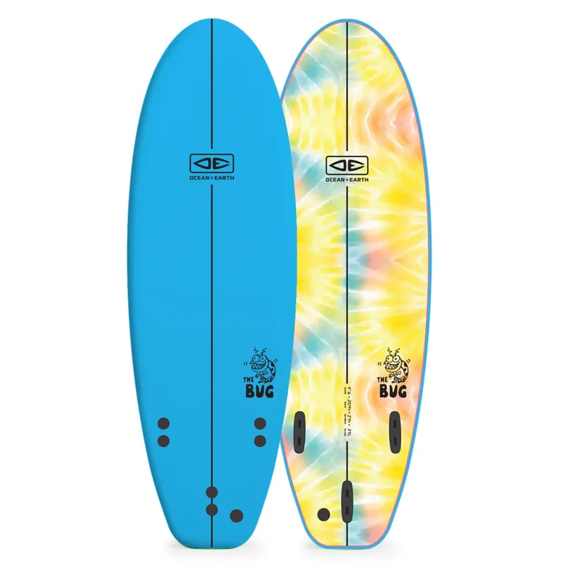 Ocean and Earth The Bug Softboard in Blue