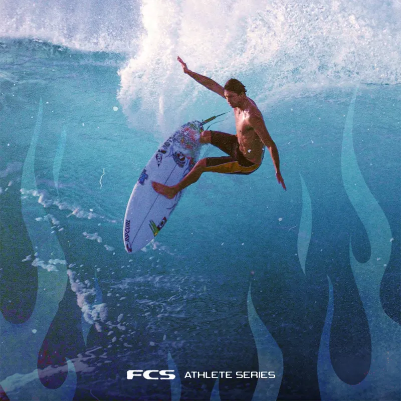 FCS II Crosby Colapinto PC Tri Fin Set in Black/Blue-2