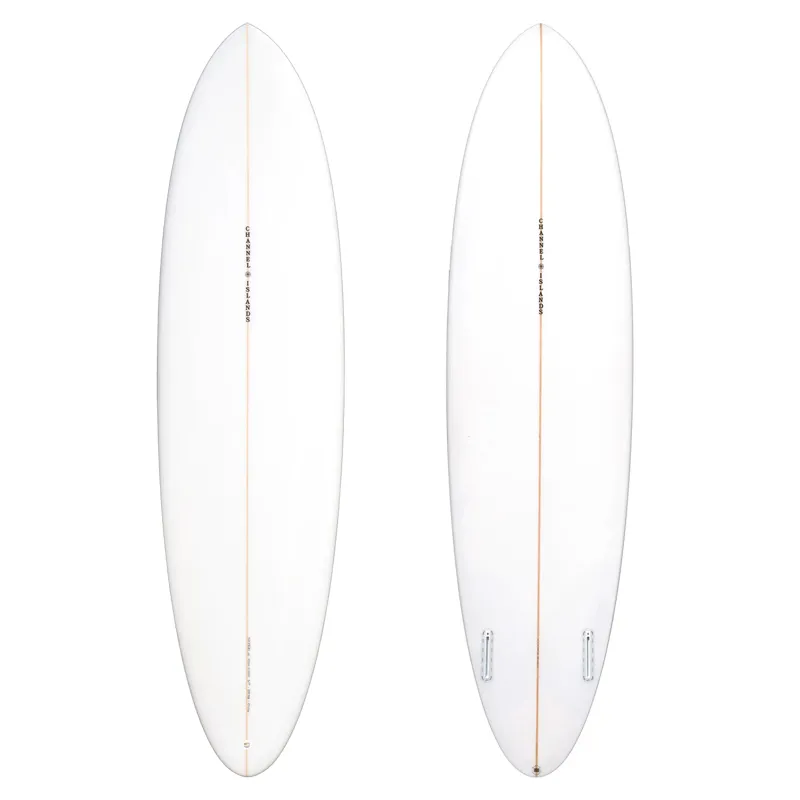 Channel Islands Mid Twin Surfboard - Futures