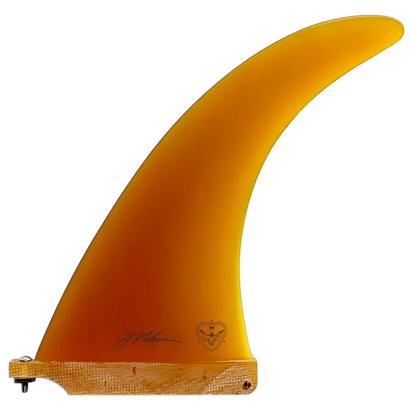 Flying Diamonds CJ Involvement Single Fin in Amber