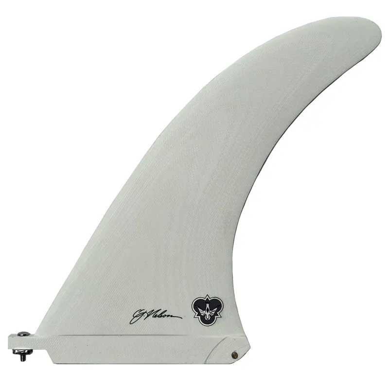 Flying Diamonds CJ Power Flex Single Fin in White