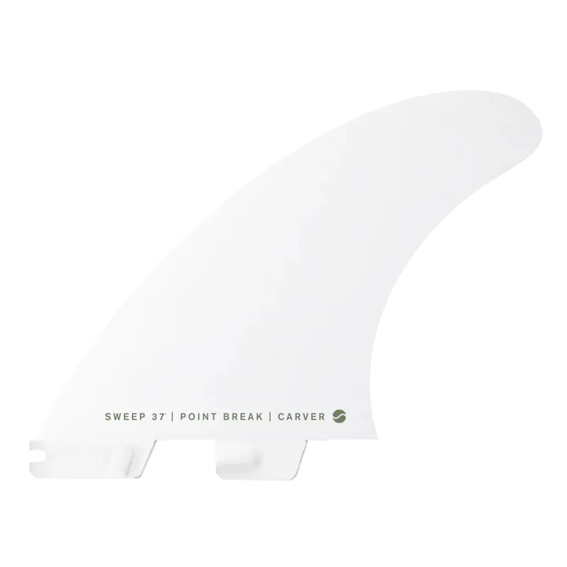 FCS II Carver White Edition PC Tri Fin Set - Point Break-1