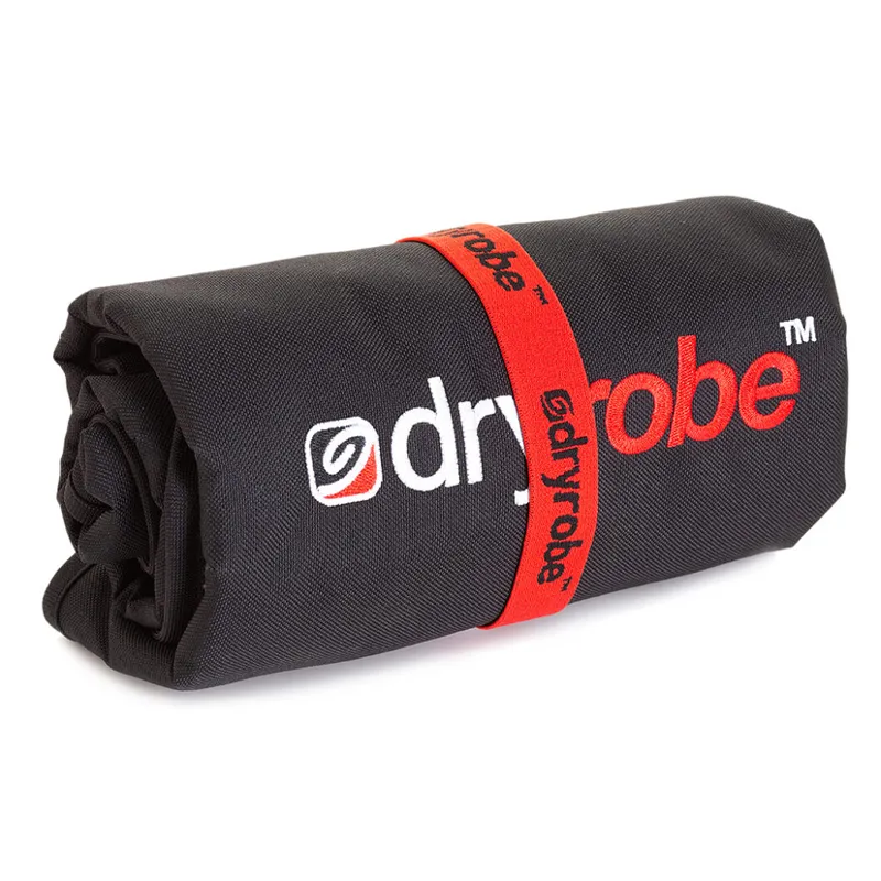 Dryrobe Change Mat in Black/Red-2