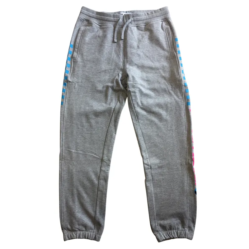 T and C / Checky Sweat Pant / Heather Grey-1