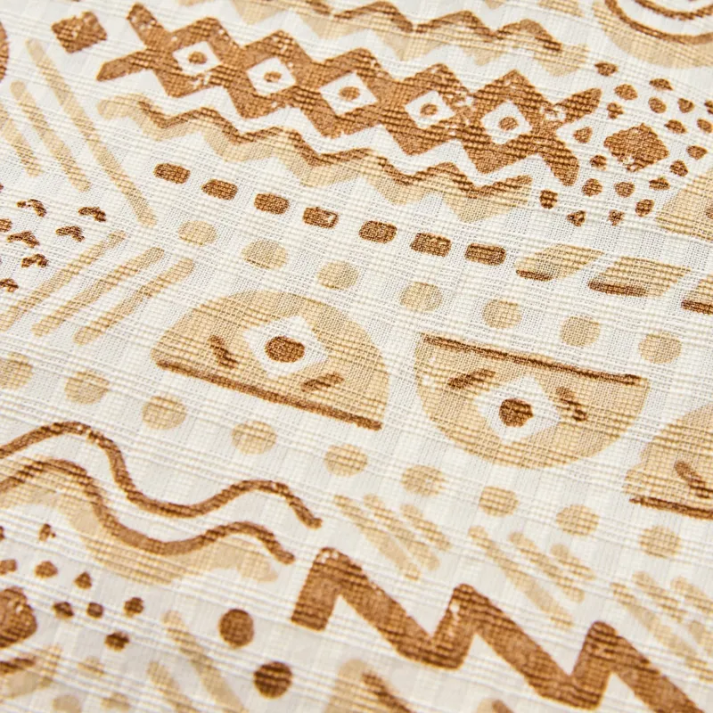 Passenger Chill Textured Short Sleeve Shirt in Elemental Geo Birch-4