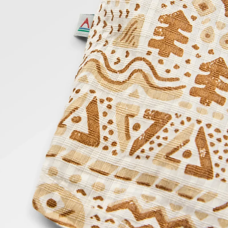 Passenger Chill Textured Short Sleeve Shirt in Elemental Geo Birch-5