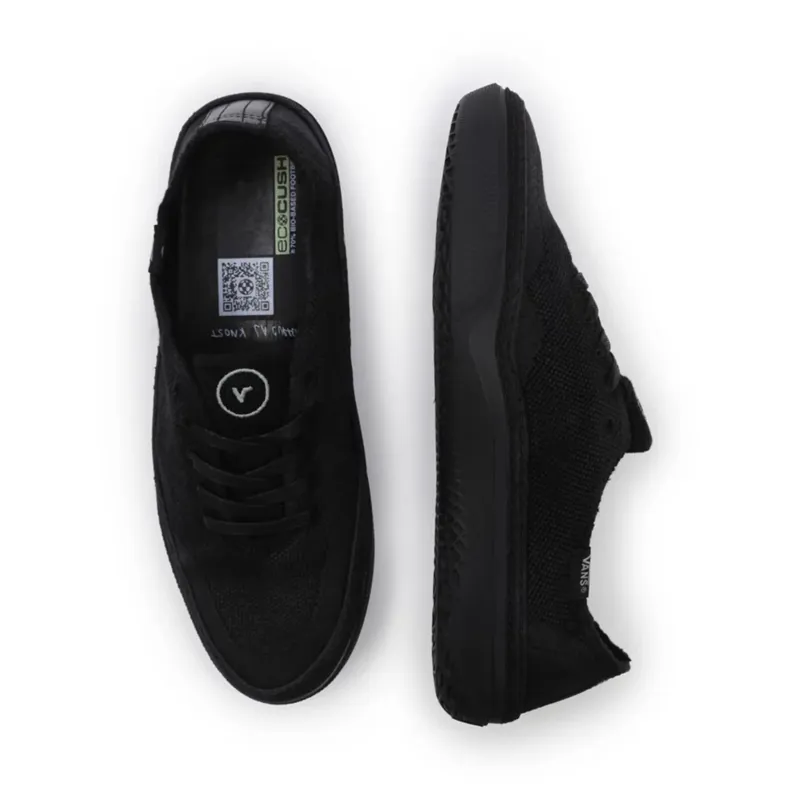 Vans / Curren x Knost Circle Vee Shoes / Black-Black-1