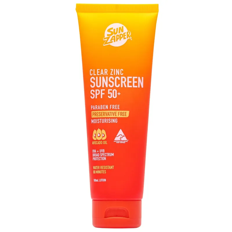 Sun Zapper 100ml Clear Zinc Sun Cream