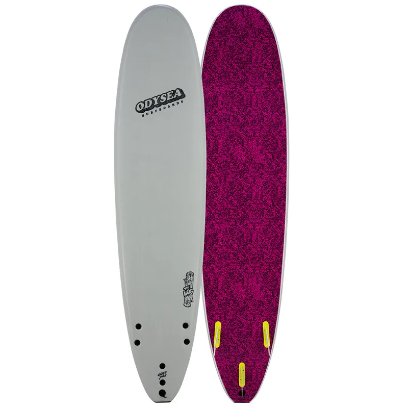 Catch Surf Odysea Log Soft Surfboard in Cool Grey