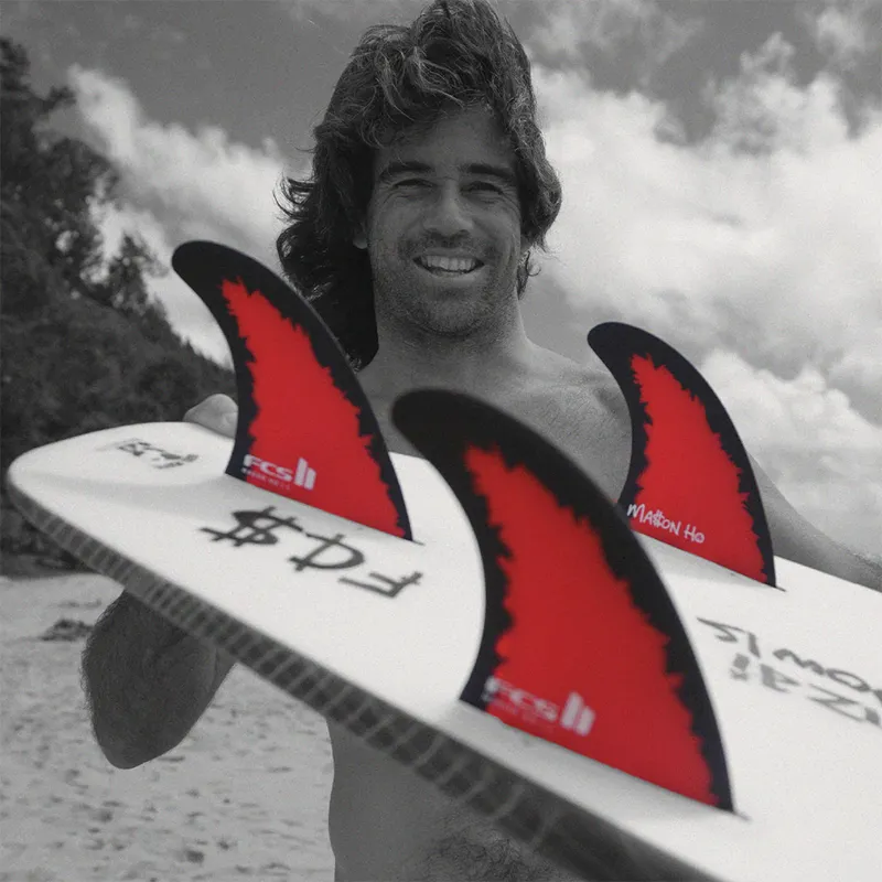 FCS II Mason Ho PC Aircore Tri Fin Set in Code Red-3