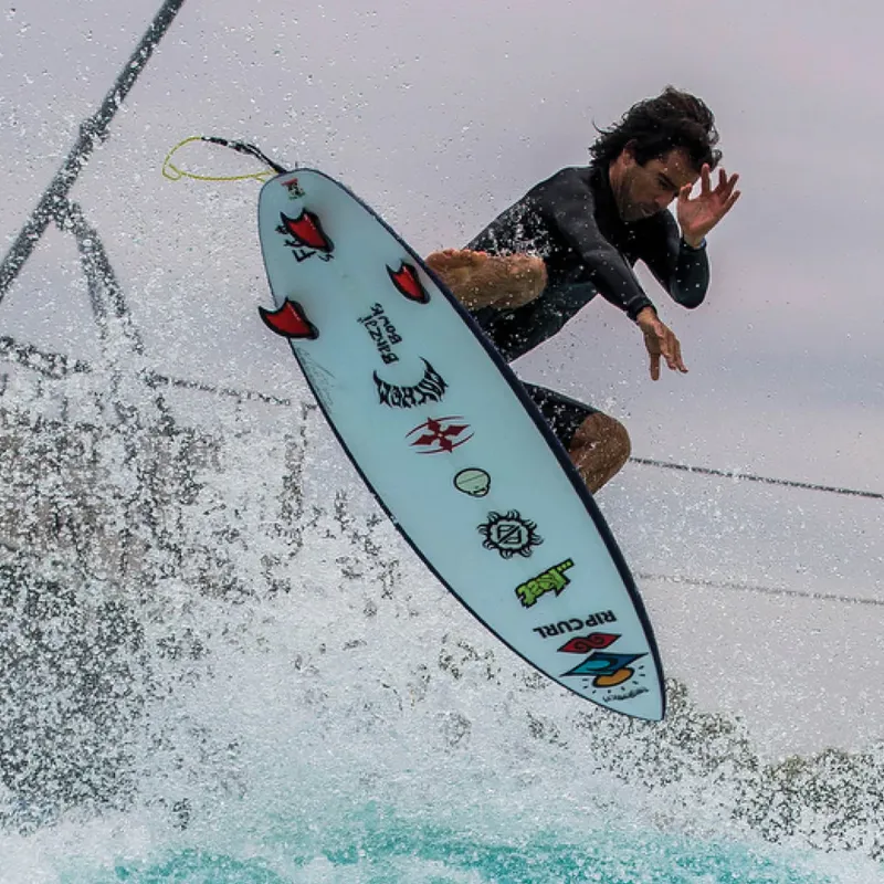 FCS II Mason Ho PC Aircore Tri Fin Set in Code Red-4