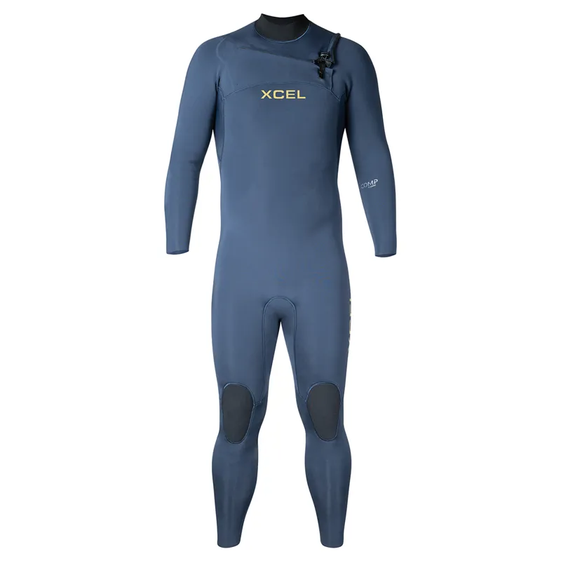 Xcel Comp 4/3mm Chest Zip Wetsuit in Slate