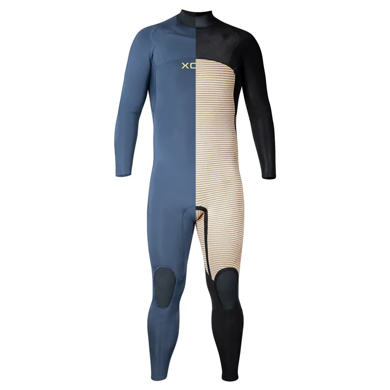 Xcel Comp 4/3mm Chest Zip Wetsuit in Slate-1