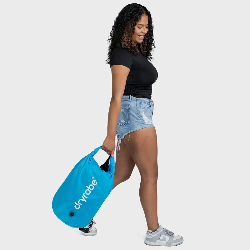 Dryrobe Compression Travel Bag in Blue-3