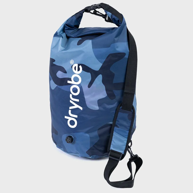 Dryrobe Compression Travel Bag in Blue Camo