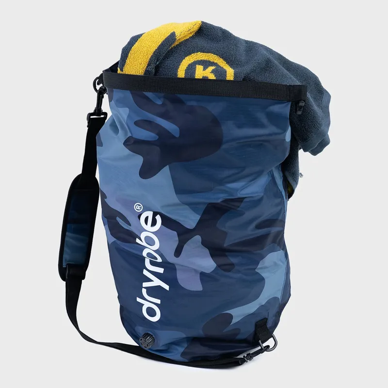 Dryrobe Compression Travel Bag in Blue Camo-2