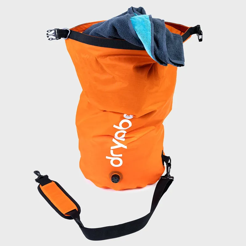 Dryrobe Compression Travel Bag in Orange-2