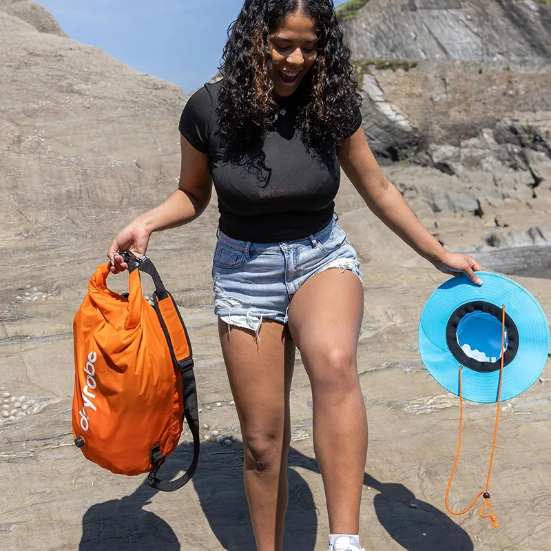 Dryrobe Compression Travel Bag in Orange-5