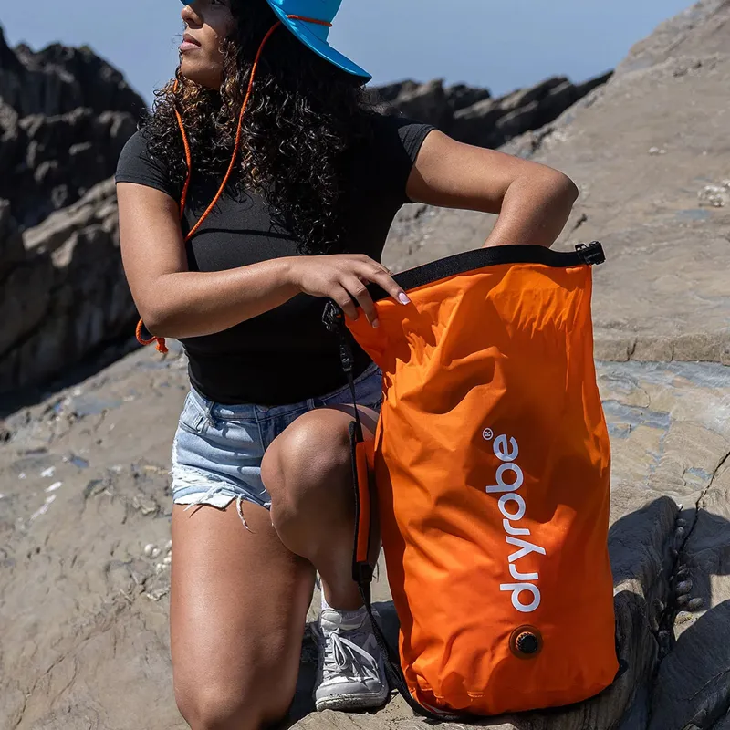 Dryrobe Compression Travel Bag in Orange-6