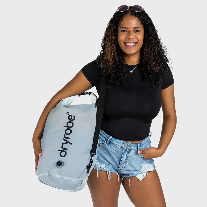 Dryrobe Compression Travel Bag in Stone-3