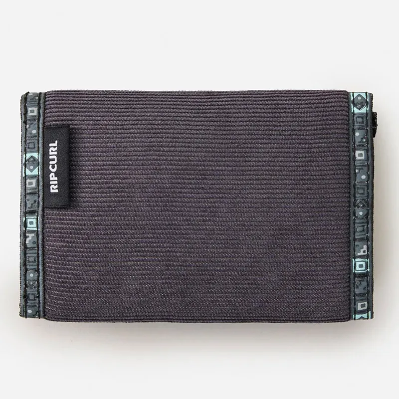 Rip Curl Archive Cord Surf Wallet in Black/Blue-1