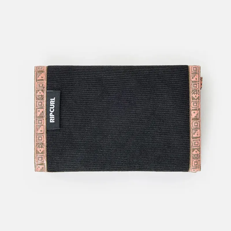 Rip Curl Archive Cord Surf Wallet in Washed Black-1