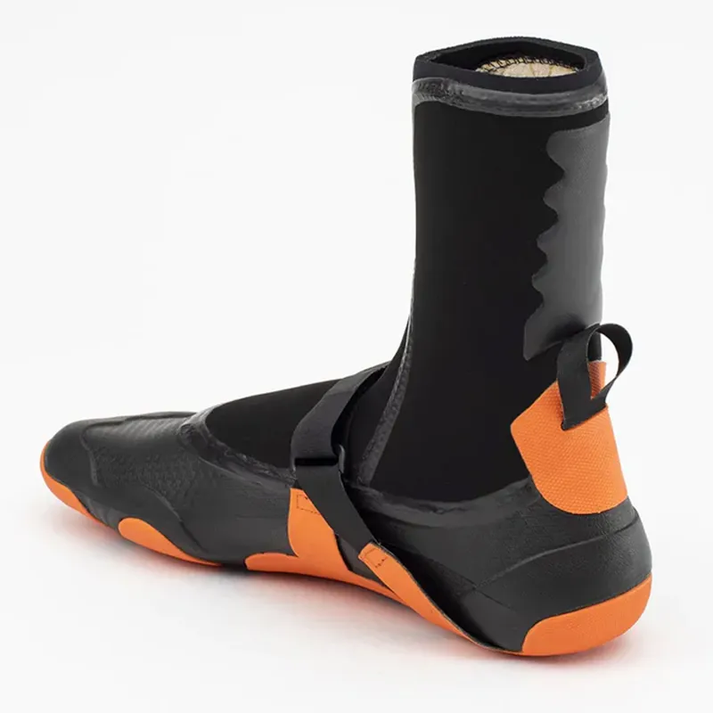 Solite 5mm Custom Pro 2.0 Wetsuit Boot in Orange/Black-2