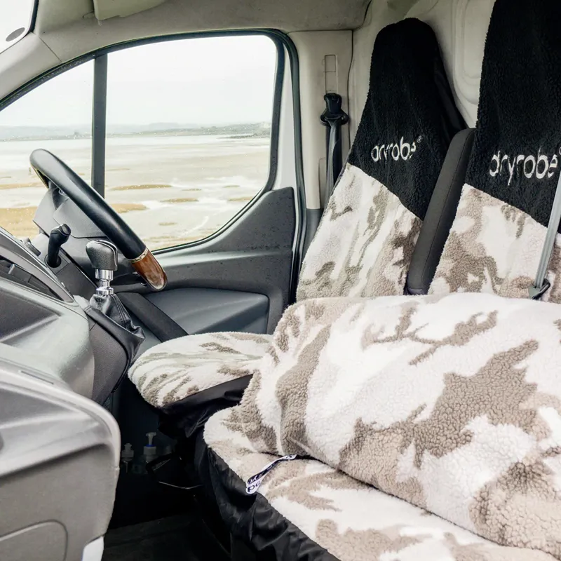 Dryrobe Cushion Cover in Sand Camo/Black-5
