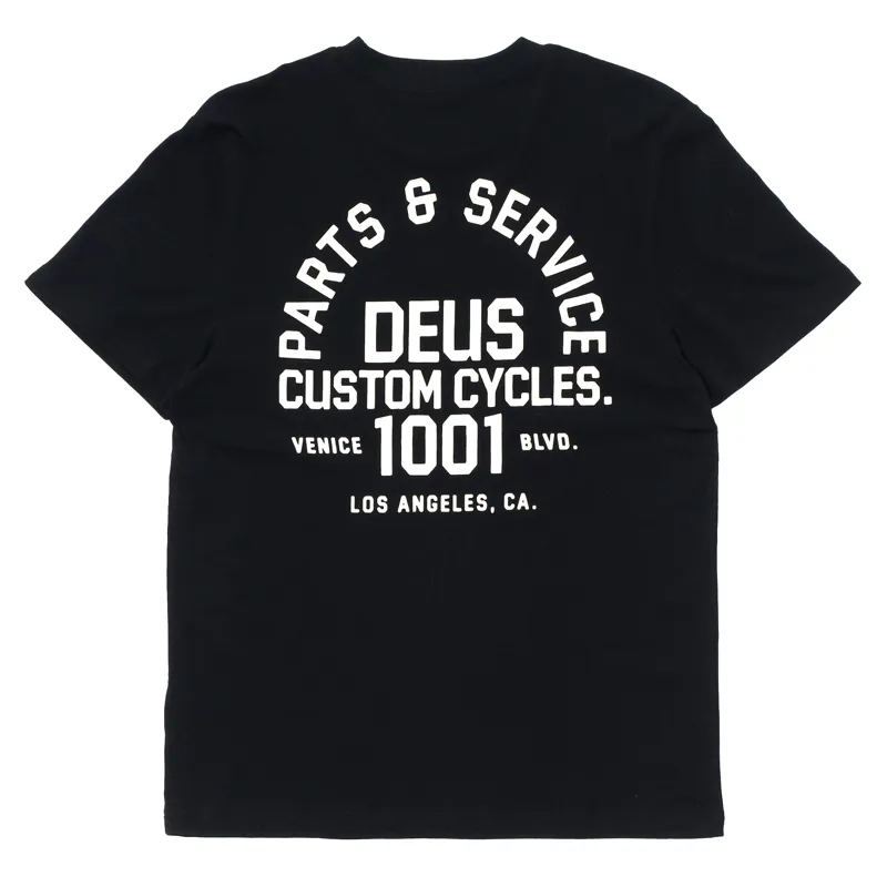 Deus Ex Machina Troop Tee in Black