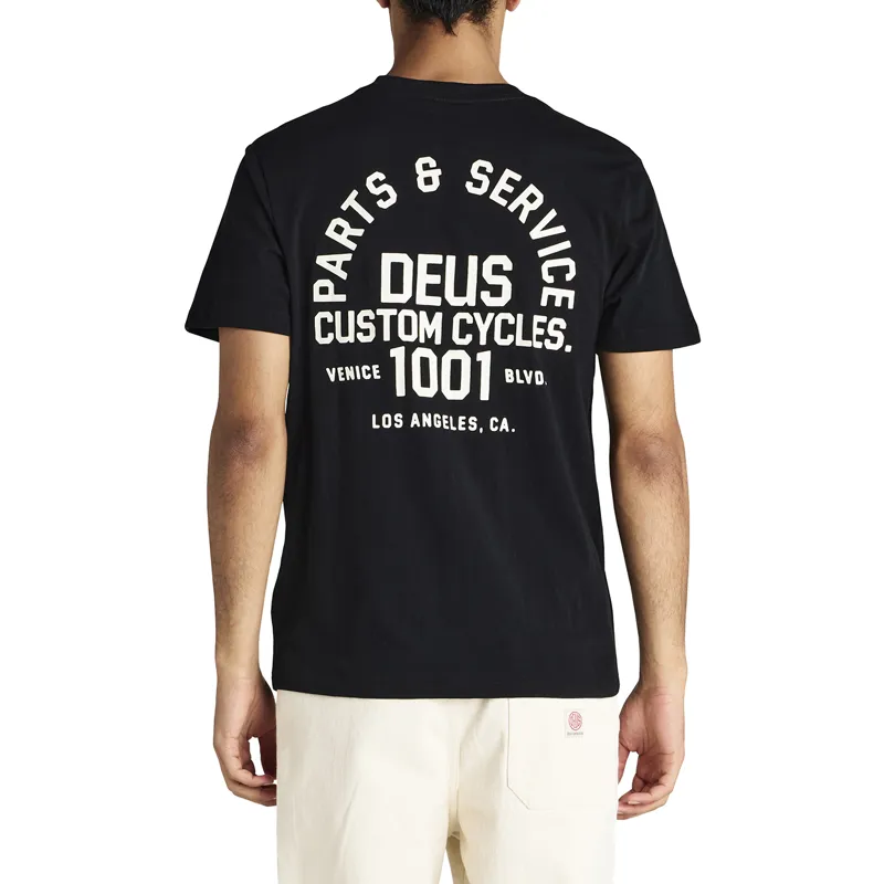 Deus Ex Machina Troop Tee in Black-3