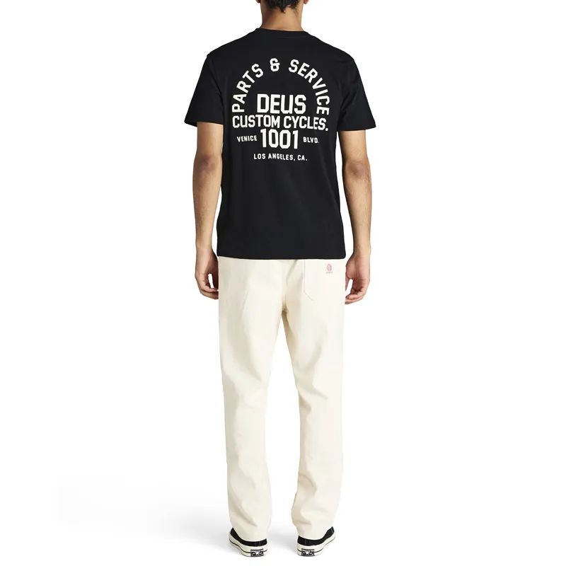 Deus Ex Machina Troop Tee in Black-4