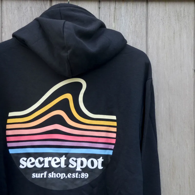 Secret Spot / Bunkers Hoodie / Black-1