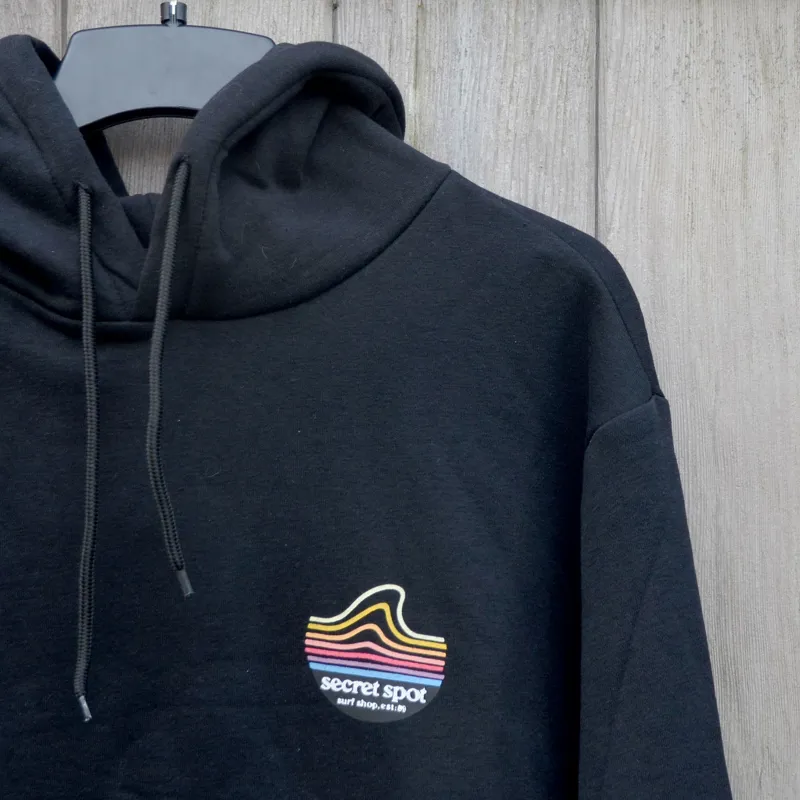 Secret Spot / Bunkers Hoodie / Black-3