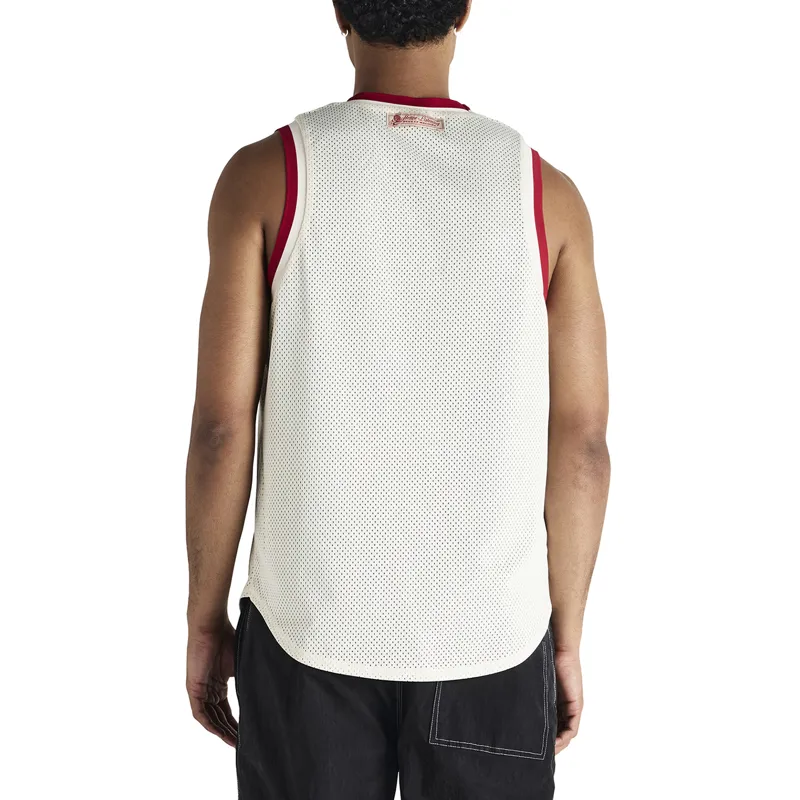 Deus Ex Machina Back and Forth Reversible Jersey Tee in Blueprint/Swan-3