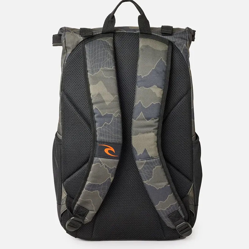 Rip Curl Dawn Patrol 30L Search Backpack in Black/Olive-2