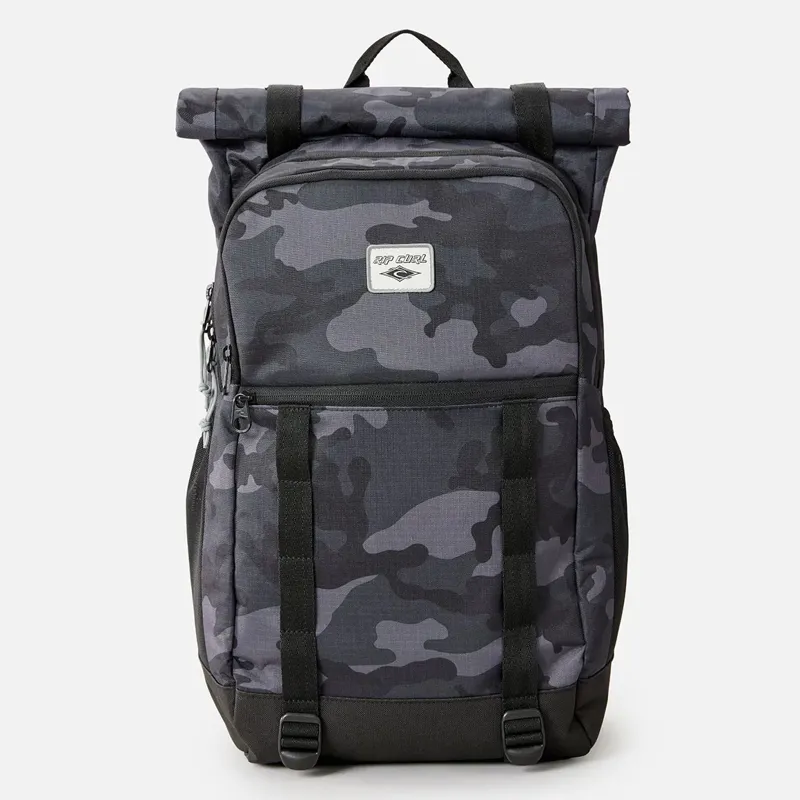 Rip Curl Dawn Patrol 30L Backpack in Black Camo-1