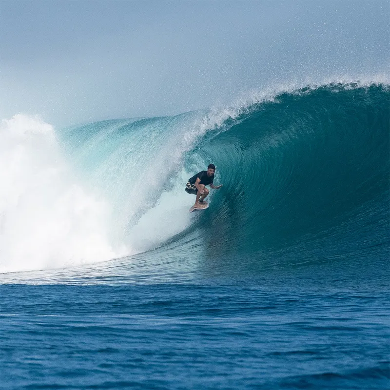 FCS II Accelerator Deus PC Large Tri Fin Set-3